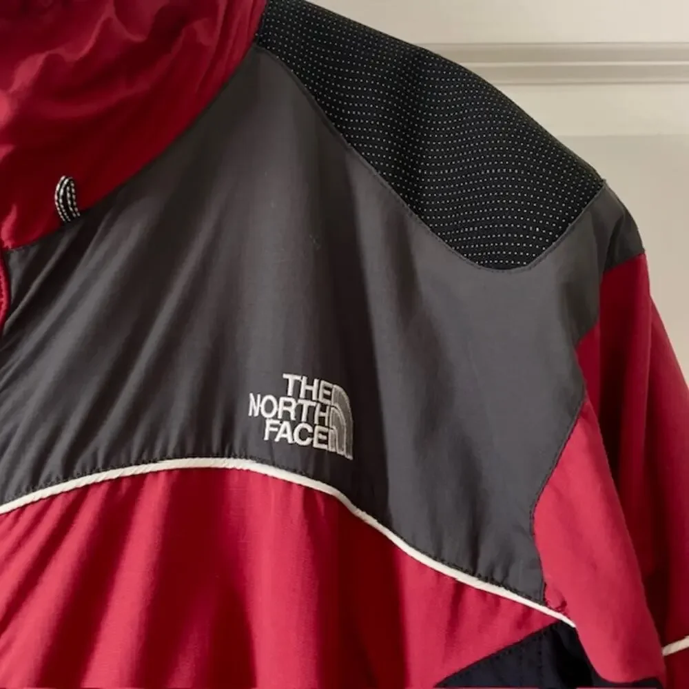 The North Face HyVent Insulated Ski Jacket Red Black Mens LG